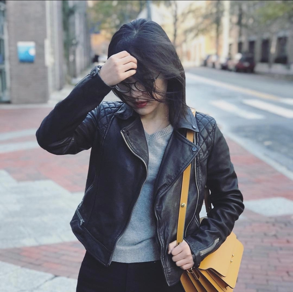 AllSaints Black Leather Jacket